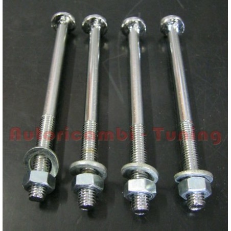 4x Vite Cromata Paraurti FIAT 500 L - Anteriore e Posteriore