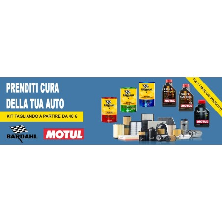 Richiesta Preventivo - Kit Tagliando per tutte le AUTO: Olio + Filtri