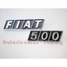 Fregio Posteriore Scritta " FIAT500 " per FIAT 500 F R in plastica cromata
