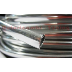 4 Metri - Profilo Gocciolatoio Cromato per FIAT 500 e Varie Auto Epoca