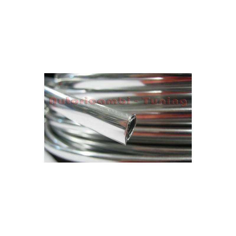 4 Metri - Profilo Gocciolatoio Cromato per FIAT 500 e Varie Auto Epoca