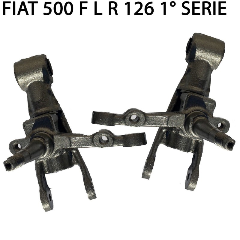 Coppia Fuselli Anteriori Revisionati FIAT 500 F L R & FIAT 126 1a serie - CON RESO CARCASSA
