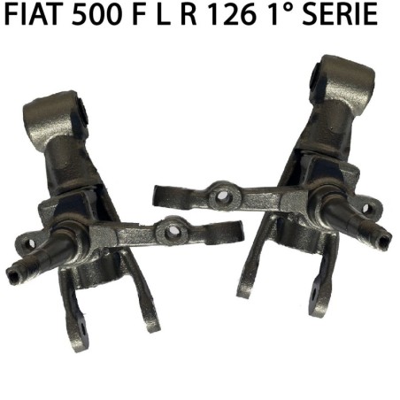 Coppia Fuselli Anteriori Revisionati FIAT 500 F L R & FIAT 126 1a serie - CON RESO CARCASSA