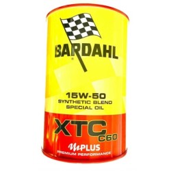 1 Litro - Olio Motore Auto Bardahl 15W50 XTC C60 FULLERENE