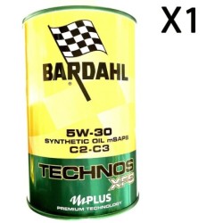1 Litro - Olio Motore Auto Bardahl Technos XFS 5W30 ACEA C2-C3