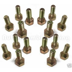 16 Viti Bulloni Conici Fissaggio Ruota per FIAT 500 R e FIAT 126