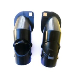 Coppia Bocchette Interne Aria Riscaldamento In Plastica Fiat 500 D F L R G