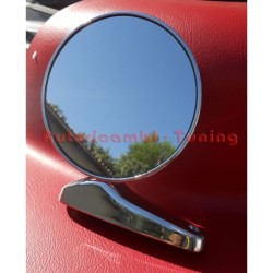 Specchietto Retrovisore Cromato Applicazioni Varie Auto Epoca VINTAGE