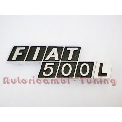 Fregio Posteriore Scritta " FIAT 500 L " per FIAT 500 F R in Zama Cromata