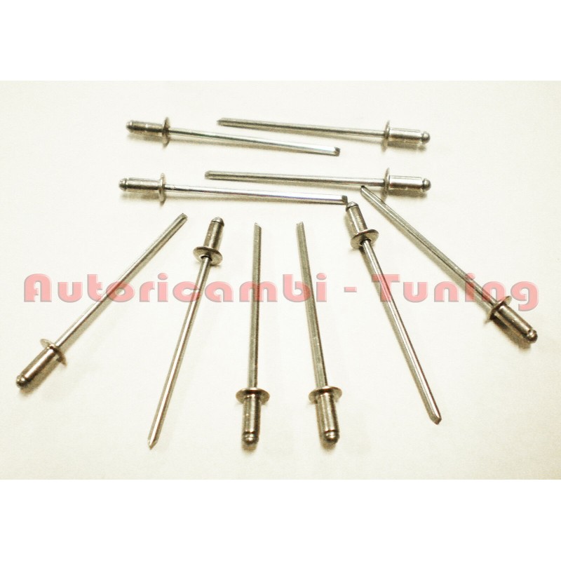Rivetto per Fissaggio Supporto Galletto Deflettore FIAT 500 D F L R - 10 pezzi