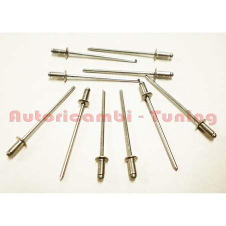 Rivetto per Fissaggio Supporto Galletto Deflettore FIAT 500 D F L R - 10 pezzi