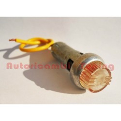 Spia Cruscotto per FIAT 500 D F R con Regolazione - Luce Rossa