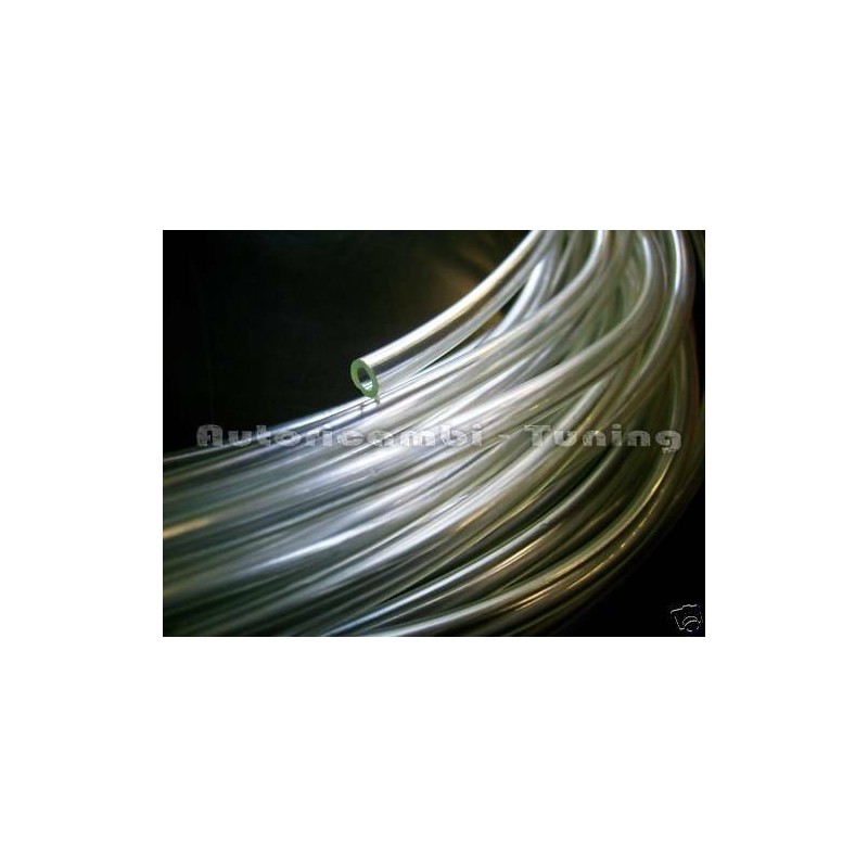 1 mt Tubo Trasparente Lavavetro per FIAT 500 F L R 4x6mm - Collegamento Pompetta - Serbatoio - Raccordo T