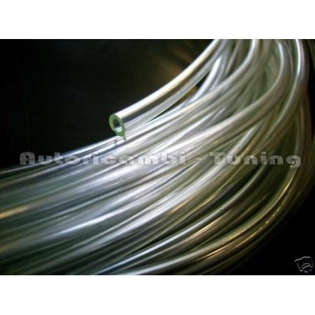 1 mt Tubo Trasparente Lavavetro per FIAT 500 F L R 4x6mm - Collegamento Pompetta - Serbatoio - Raccordo T