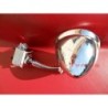 Specchietto Cromato a Goccia per FIAT 500 D F L R - Fissaggio a Morsetto