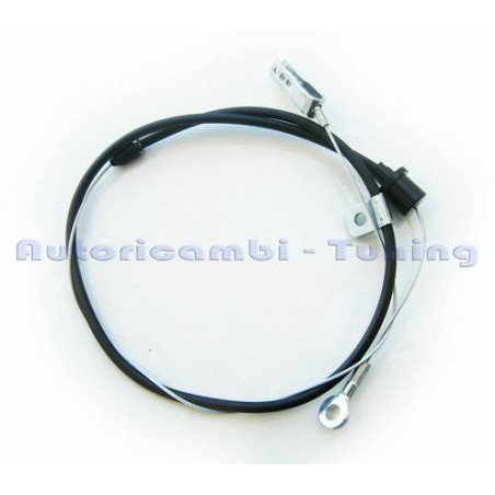 Cavo e Guaina Completo Avviamento Motorino per FIAT 500 D N - Terminale a Occhiello