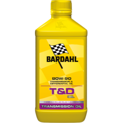 Olio Cambio Auto Bardahl T&D TED Oil 80W90 API GL-5 GL-4 MT-1