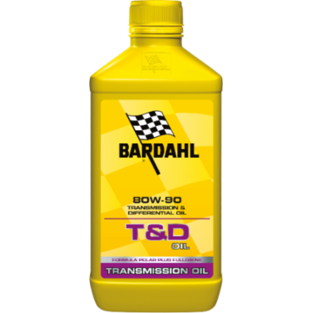 Olio Cambio Auto Bardahl T&D TED Oil 80W90 API GL-5 GL-4 MT-1
