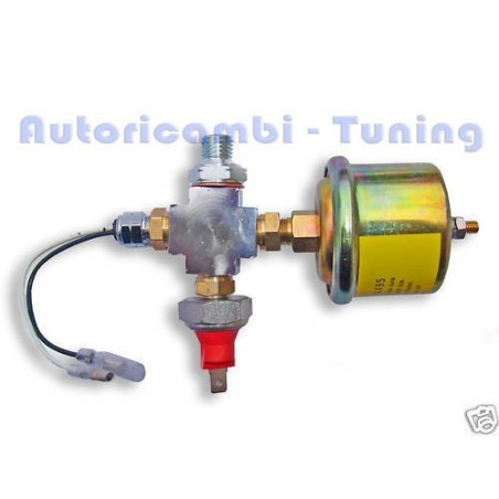 Raccordo Temperatura e Pressione Olio Motore per FIAT 500 e 126 (no x Veglia)