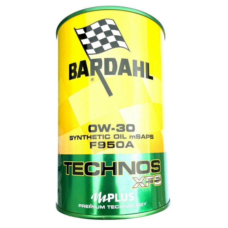 Olio Motore Bardahl Technos XFS F950A 0W30 ACEA C2 WSSM2C950A 9.55535