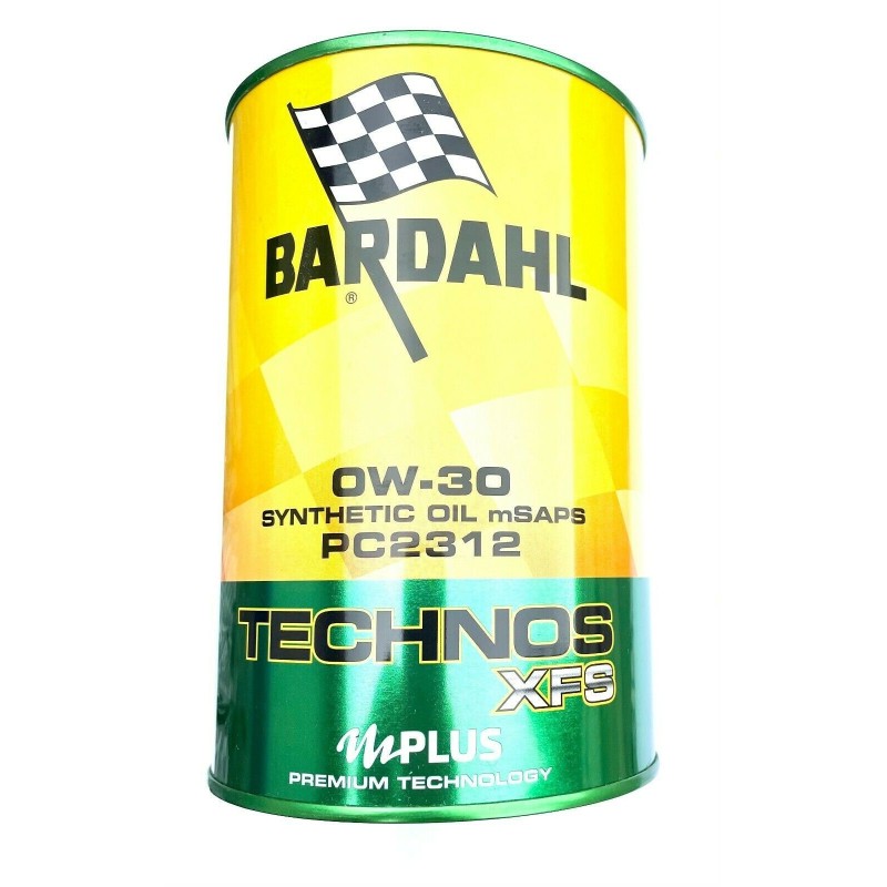 Olio Motore Bardahl Technos XFS PC2312 0W30 ACEA C2 / PSA B71 2312