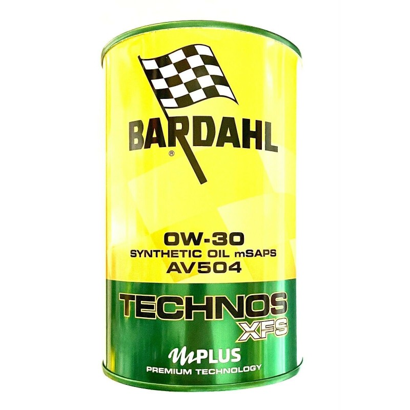 Olio Motore Auto Bardahl Technos XFS AV504 0W30 C3 VW 50400 50700 LL04