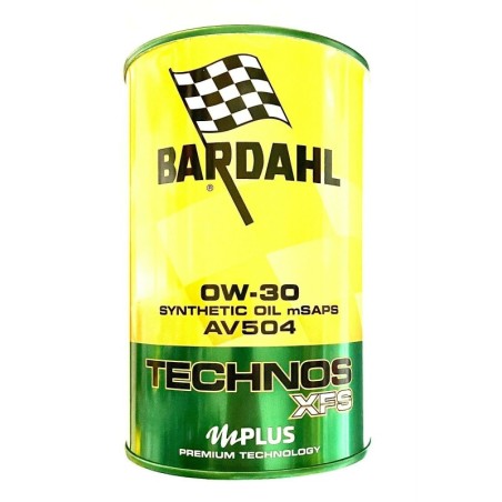 Olio Motore Auto Bardahl Technos XFS AV504 0W30 C3 VW 50400 50700 LL04