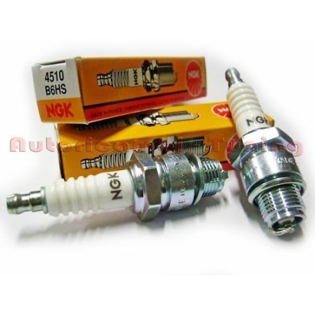 Coppia Candele Accensione NGK B6HS per FIAT 500 F L
