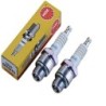 Coppia Candele Accensione NGK BR6HS per FIAT 500 F L con Resistore Anti-disturbo