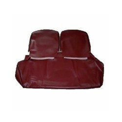 Fodere Complete Copri Sedili in Similpelle Bordeaux per FIAT 500 R - Qualità ASI