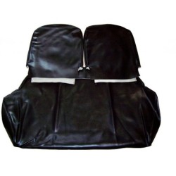 Fodere Complete Copri Sedili in Similpelle Nera per FIAT 500 R - Qualità ASI