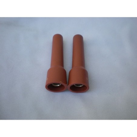 2pz - Pipetta Antidisturbo Radio in Bachelite per Candele per FIAT 500 600 EPOCA