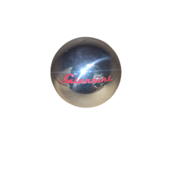 Pomello del Cambio con Logo Giannini in Alluminio Lucido per Fiat 500 e Fiat 126