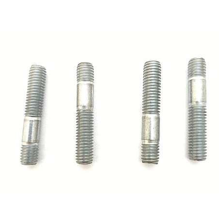 4 Prigionieri in Acciaio per Scarico per FIAT 500 e 126 8x1,25x40