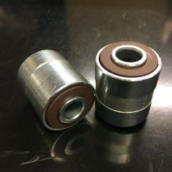 2 pezzi - Boccola Elastica Silent Block Montante Fusello per FIAT 600 850 TUTTE