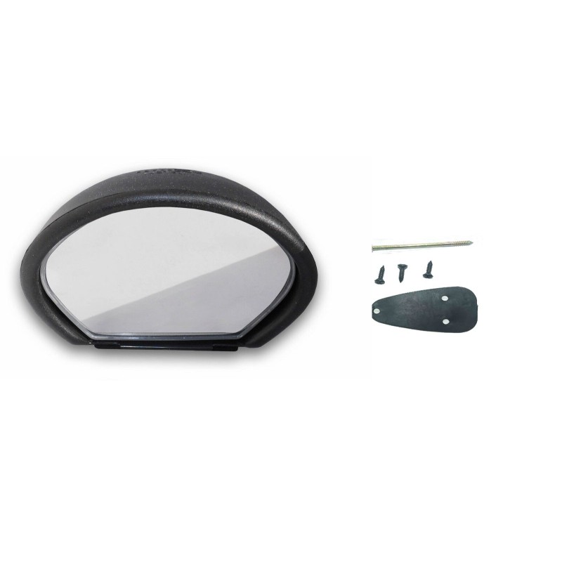 Specchietto Specchio SEBRING VITALONI Nero per ALFA ROMEO e FIAT 500 EPOCA