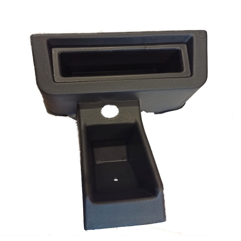 Mobiletto Plancia Porta Radio-Stereo in Plastica Nera Adattabile per FIAT 500 F L R