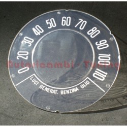 Vetrino per Contachilometri KM per Cruscotto Fiat  500 D Scala 110 KM/H