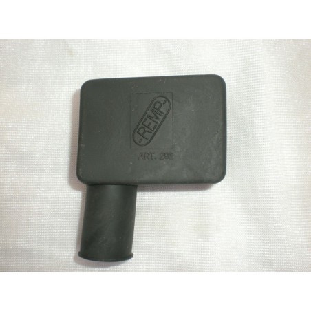 Cuffia Sinistra Nera Copri Morsetto Batteria per FIAT 500 - FIAT 126 e VARIE AUTO EPOCA