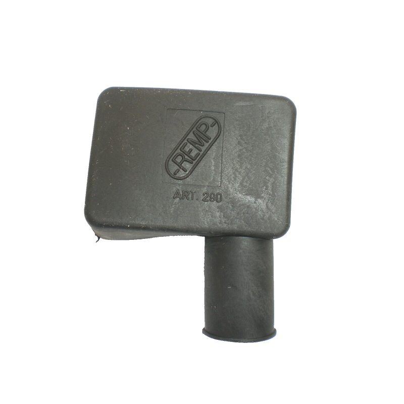 Cuffia Nera Copri Morsetto Batteria per FIAT 500 - FIAT 126 e VARIE AUTO EPOCA - DESTRO