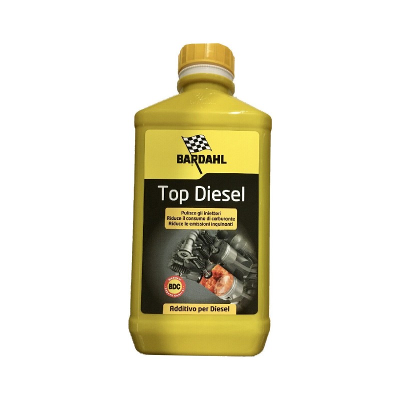 1 Litro Bardahl Top Diesel Additivo Pulitore Pulisci Iniettori Gasolio