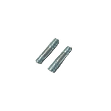 n°2 Prigionieri Maggiorati in Acciaio per Scarico per FIAT 500 126 8-9x40x1,25