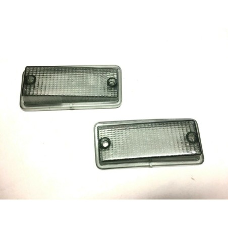 Coppia Trasparenti Fumé per Frecce Anteriori di FIAT 126 (tutti i modelli)