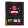 2 Litri - Olio Motore Motul 2100 15W50 Semi Sintetico Auto Storiche d'Epoca Dopo 1970
