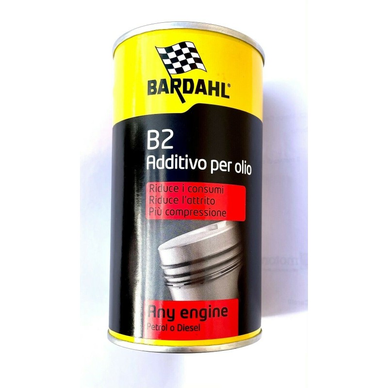 Bardahl B2 Oil Additivo Trattamento Olio Motore Riduce Consumi Attriti 300ml