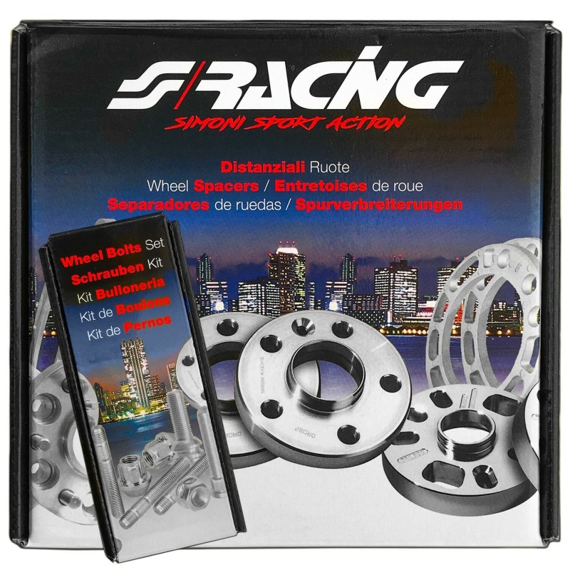 Coppia Distanziali + Bulloni per VOLKSWAGEN GOLF VII dal 2017 in poi - SPESSORE 20MM