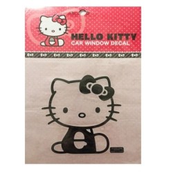 Hello Kitty Adesivo Decalcolmania per Vetri Decorazione Auto 14x14cm