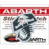 Ricamo Toppa Adesiva Sticker Patch Scorpione Sagomato ABARTH
