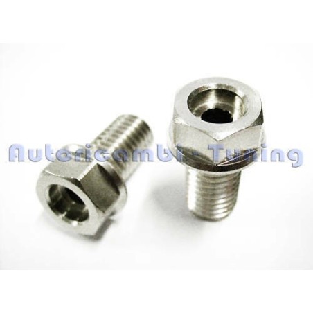 Coppia Viti Sfiato Testata FIAT 500 F L R D & FIAT 126 (Forata per Modifica)