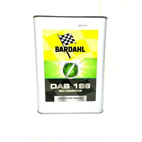 5 Litri Bardahl DAB 186 Bio Remover Additivo Diesel Anti Alga Anti Batterico